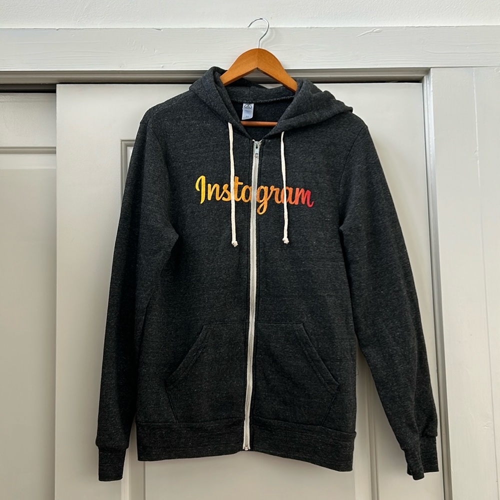 Instagram Zip Hoodie - Size M